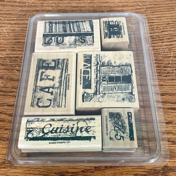 Stampin Up “Parisian Plaza” 3/22 EUC 2002 - Picture 1 of 5